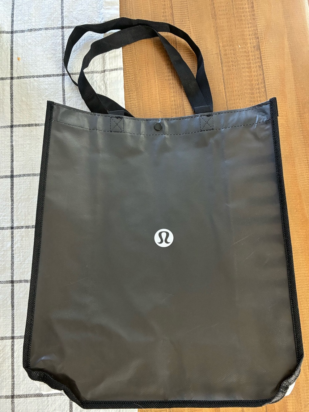Lululemon Black Logo Bag